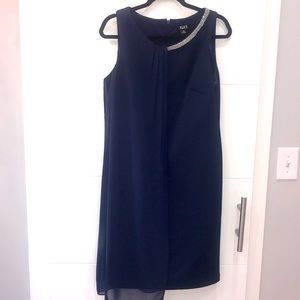 Navy cocktail dress